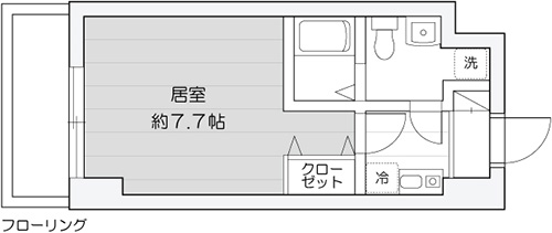 フェリーチェ横浜間取り